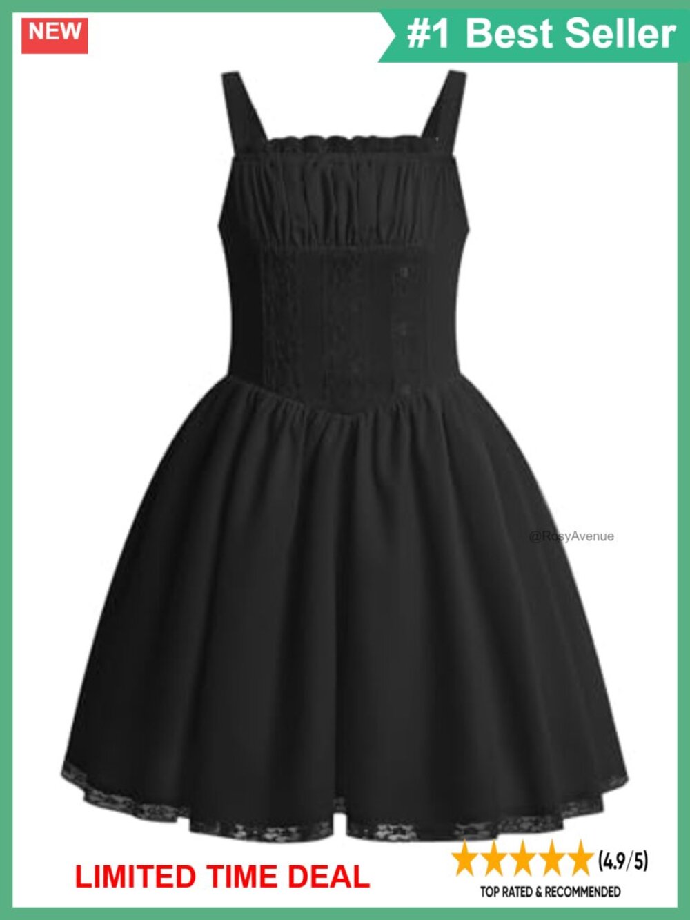 Teen Girls Floral Corset Midi Dress Spaghetti Strap Homecoming Party